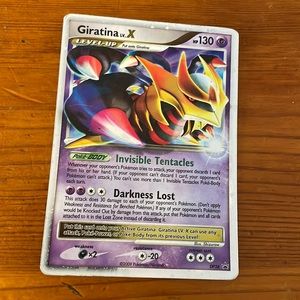 Giratina X Pokémon card